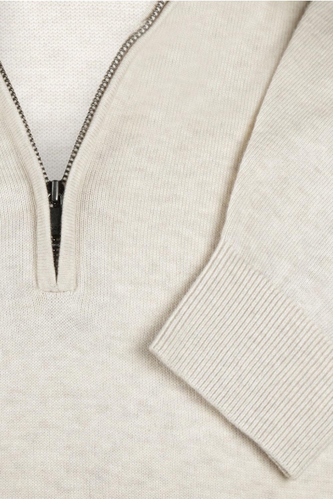 McGregor zip mock sweater